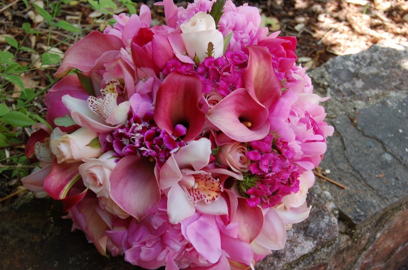 Bride'bouquet in pink
