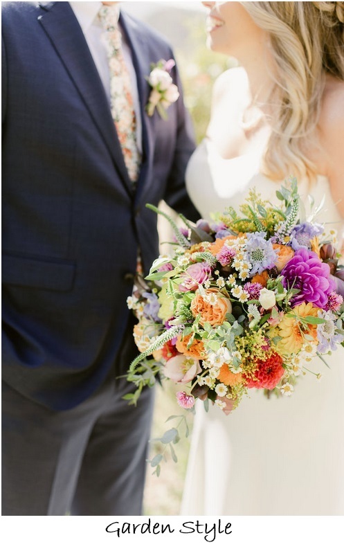garden style bouquet